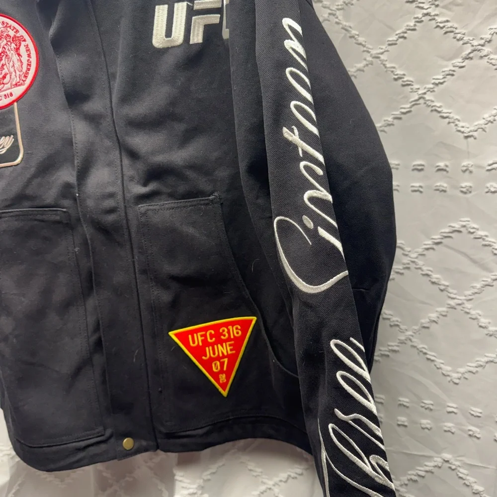 UFC 316 Newark New Jersey
Patchwork Full-Zip Canvas Jacket NWT - Picture 4 of 7